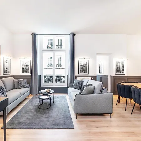 Livinparis - Luxury Ac 3 Bedrooms Le Louvre I Appartement Paris
